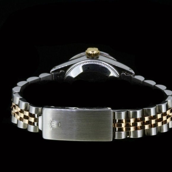 Rolex Lady Datejust Stainless Gold Diamond Dial Bezel Sapphire Watch main image 5